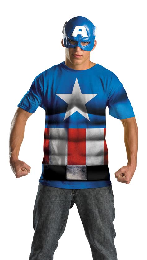 Men's Captain America Costume Kit - CostumePub.com