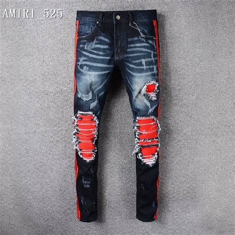 Cheap Amiri Jeans For Men #364773 Replica Wholesale [$60.00 USD] [ITEM ...