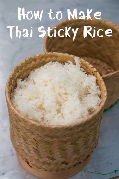 How to Make Thai Sticky Rice (So It's Fluffy and Moist)