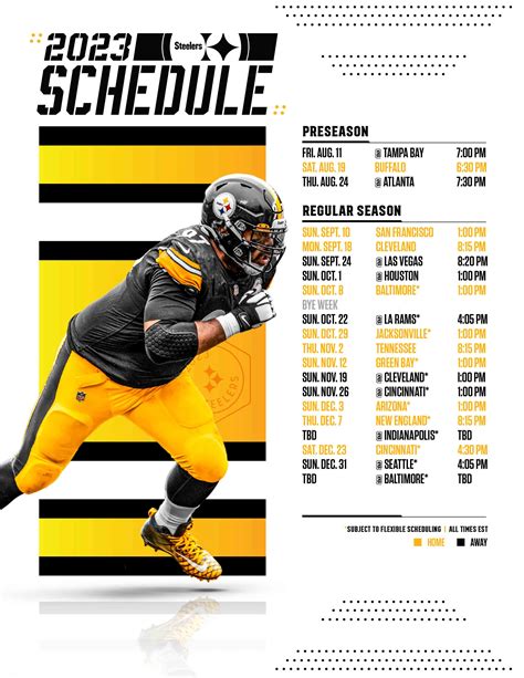 Steelers Schedule 2024 2025 Season - Zenia Kellyann