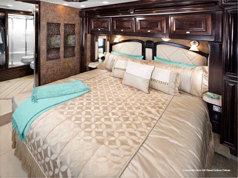 2012 Tiffin Motorhome - Allegro Bus - Bedroom- Creme Brulée Interior ...