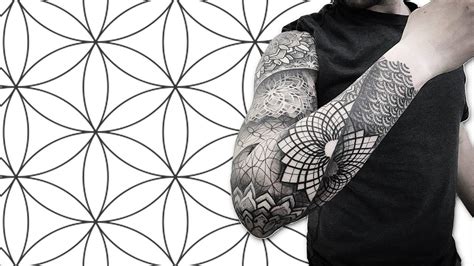 Sacred Geometry Flower Tattoo | Best Flower Site