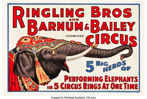 Ringling Brothers And Barnum And Bailey Circus Posters