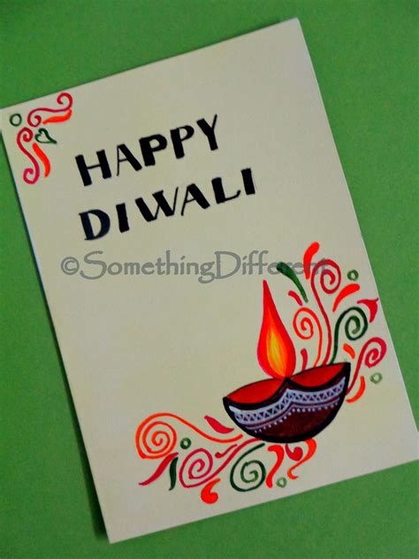 Easy Diwali Card Making - Crafting Papers