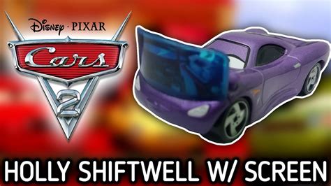 Mattel 2013 Disney Pixar Cars 2 Diecast: Holley Shiftwell w/ Screen (1/ ...