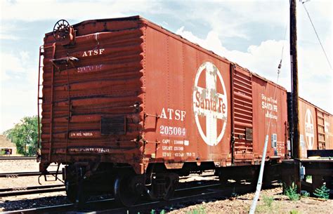 Santa Fe MOW Boxcar No. 205064 At Seligman | Old trains, Santa fe ...