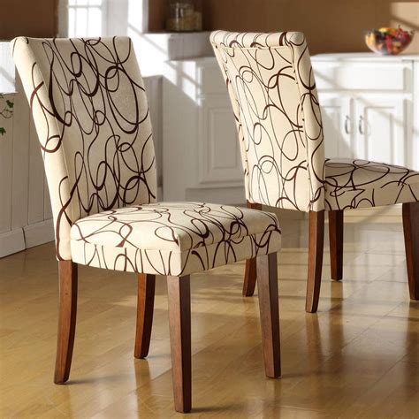 Have to have it. Swirl Print Parsons Dining Chair - Set of 2 $259.99 ...