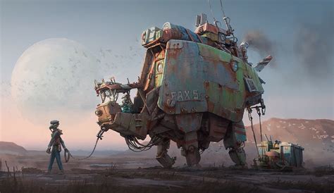 The Science Fiction Art of Hamish Frater | Sci-Fi Illustrator