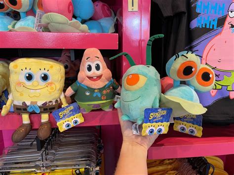 Four New SpongeBob SquarePants Plush at Universal Orlando Resort ...