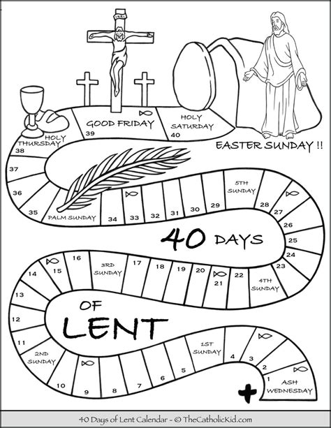 Lent Calendar 2024 Printable - Dacie Kikelia