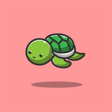 cute baby turtle vector illustration 5070000 Vector Art at Vecteezy