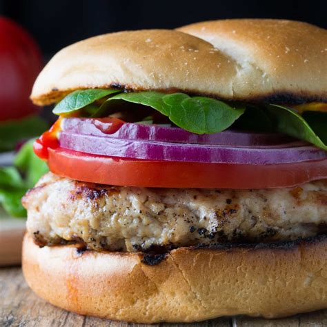 Juicy Turkey Burger Recipe | Easy Grilled Turkey Burger