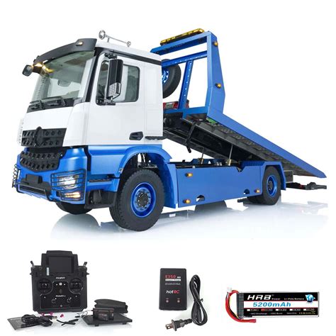 Buy 1/14 JDM 196 Rc Hydraulic Flatbed Tow Truck for Wrecker Recovery ...