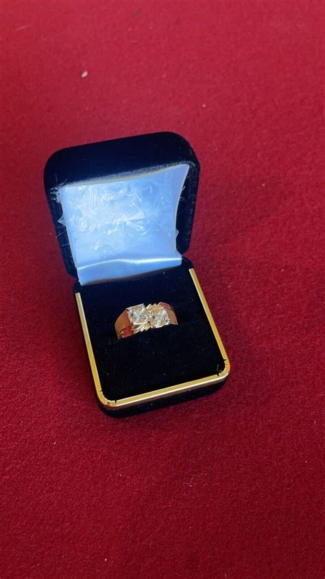 14k Gold Men’s Vintage Diamonds Ring | eBay