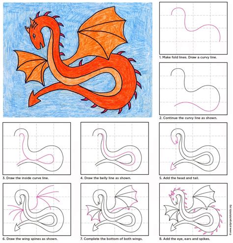 Learn To Draw A Dragon