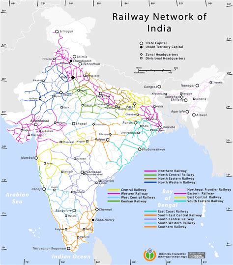 Rail Route Map Of Indian Railways - Image to u