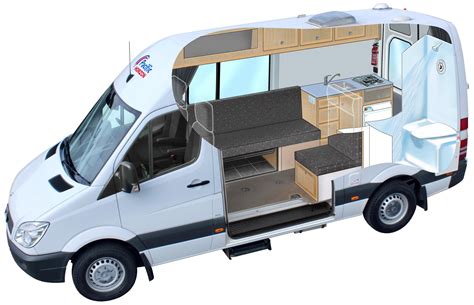 camper van bed - Google Search | Sprinter camper, Mercedes sprinter ...