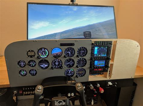 Overview - Cessna 172 Flight Simulator Panel | Flight simulator, Cessna ...