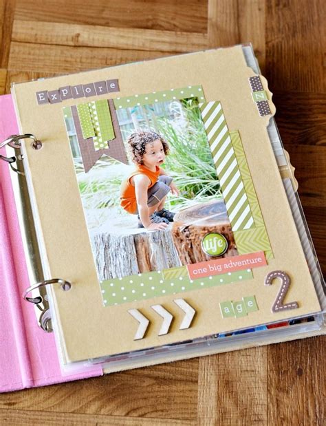 Photo Album Scrapbooking, Photo Scrapbook, Baby Scrapbook, Scrapbooking ...