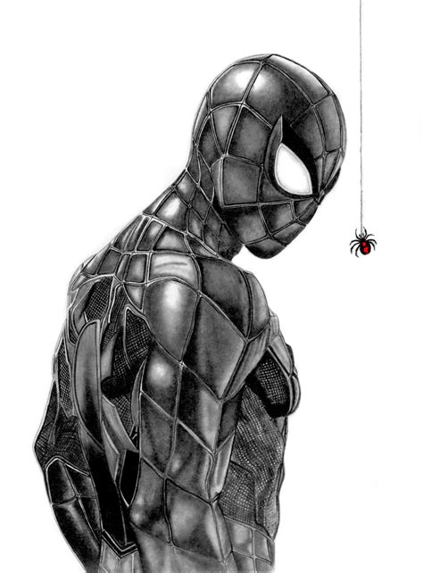 How To Draw A Realistic Spider Man - Design Talk