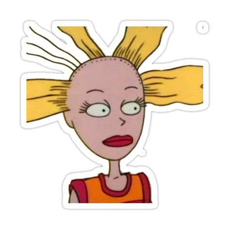 cynthia sticker nickelodeon rugrats cartoon character sticker Sticker ...