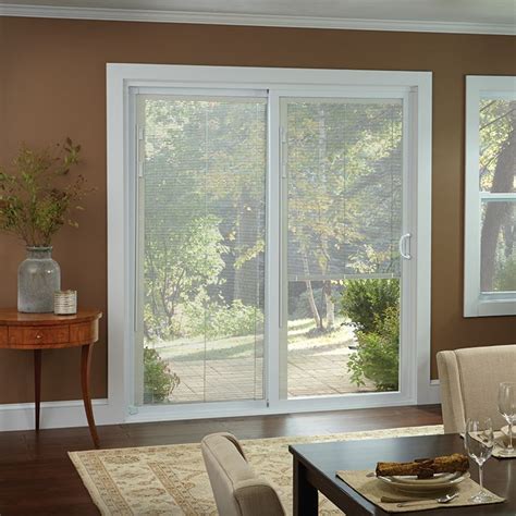 50 Series Gliding Patio Door with Blinds | American Craftsman by ...