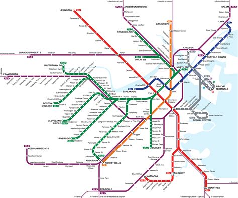 T Map Of Boston – Topographic Map of Usa with States