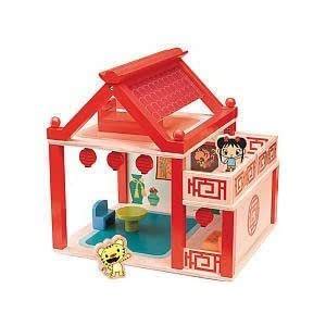 Amazon.com: Ni Hao Kai-lan Wooden Playhouse with Figures: Toys & Games