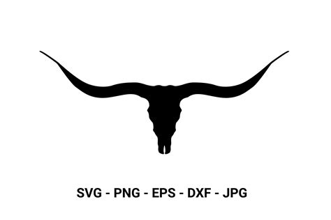 Texas Longhorn, Head Instant, Bull, Bull Clipart, Download SVG, PNG ...