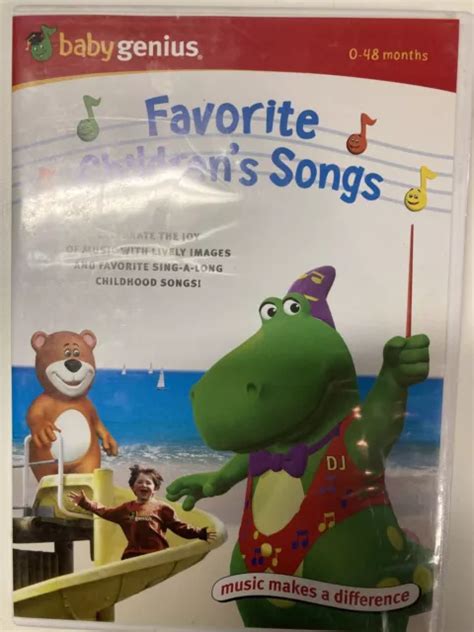 BABY GENIUS - Favorite Childrens Songs (DVD, 2004) $7.75 - PicClick CA