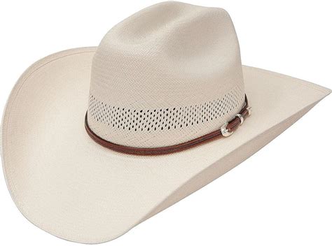 Stetson Men's Rincon Vented Straw Cowboy Hat Natural 6 3/4 : Amazon.ca ...