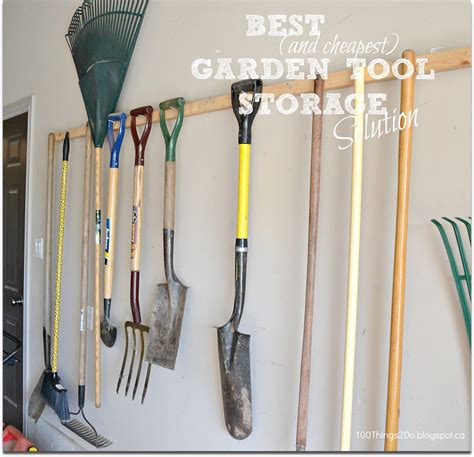 100 Things 2 Do: Organization - Garden Tools | Garden tools, Storing ...