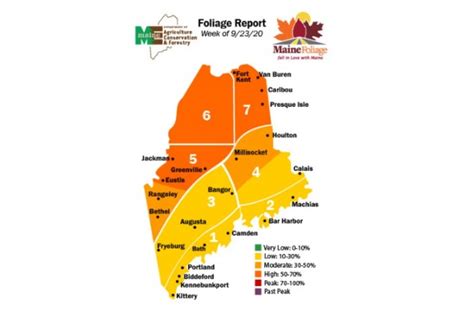 Maine Fall Foliage Report for This Week: September 23rd