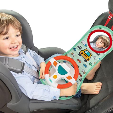 IUIT Baby Car Seat Toys?for Infants witIUIT Mirror, Carseat Toys ...