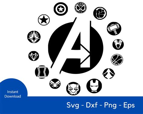 Avengers Logo Svg