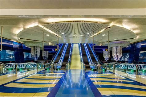 Dubai Metro Station | One of the best looking metro stations… | Flickr