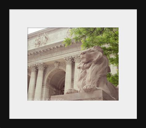 New York Public Library Architecture Photography New York City Old ...