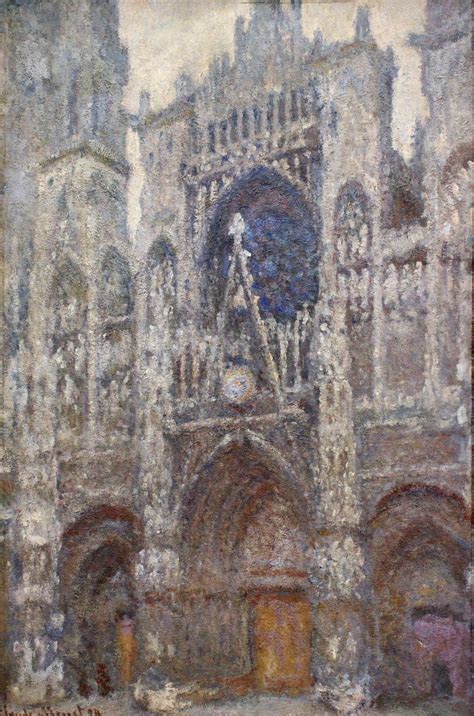 Rouen Cathedral, Grey Weather, 1894 - Claude Monet - WikiArt.org