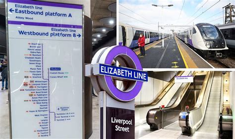 Elizabeth Line route mapped: Full list of stations, route map and ...