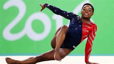 Simone Biles 2024 Olympics Floor Routine Olympic Trials - Marja Shandie