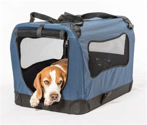 2PET Foldable Dog Crate - Soft, Easy to Fold & Carry Dog Crate for ...