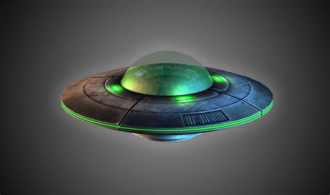 FREE Flying Saucer free VR / AR / low-poly 3D model | CGTrader