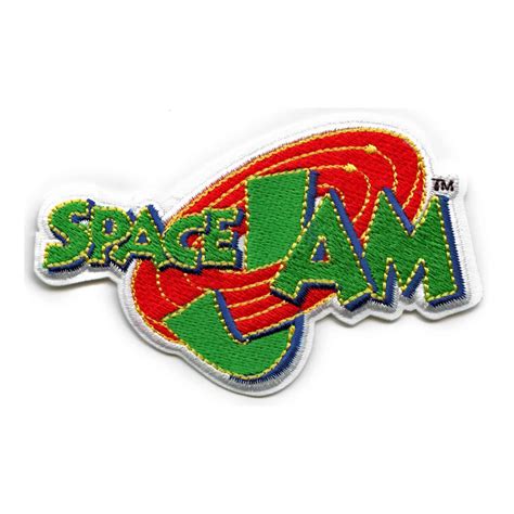 Space Jam Logo Patch Looney Tunes Basketball Embroidered Iron On ...