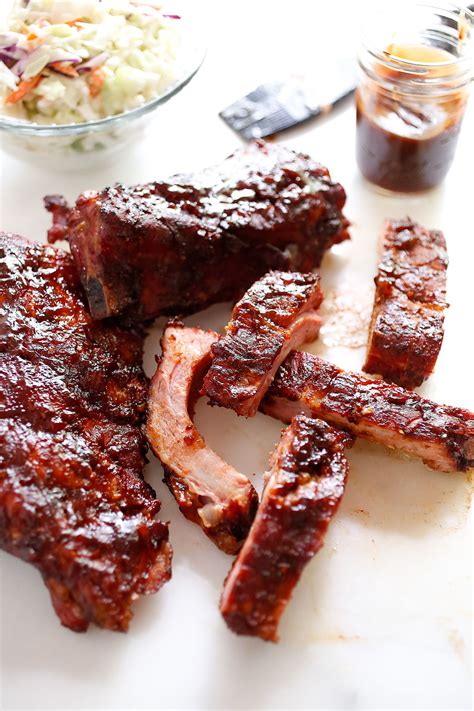 Kansas City-Style BBQ Ribs - Unlike the dry ribs from Memphis, Kansas ...