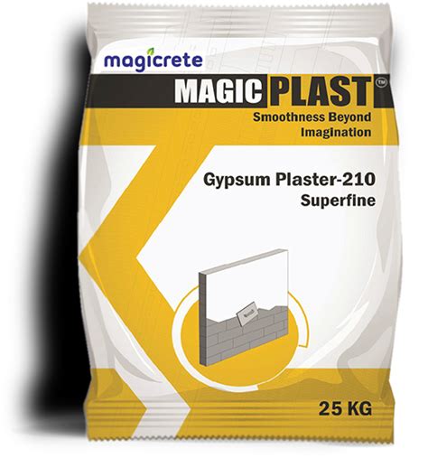 Gypsum Plaster at best price in Mumbai by Magicrete Building Solutions ...