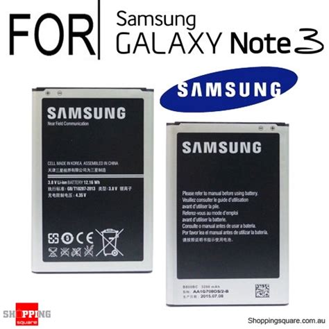 Genuine Samsung Battery For Samsung Galaxy Note 3 - Online Shopping ...