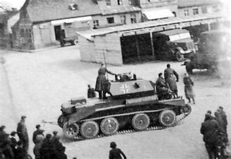 A13 cruiser tank Mk IV in German service | World War Photos