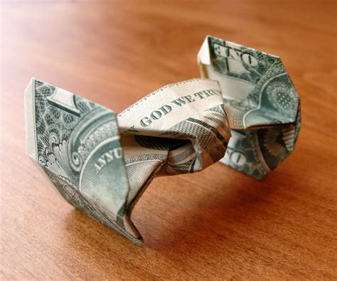 Dollar Bill Origami Diagrams