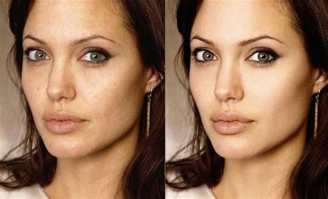 Famous People with and without Photoshop (19 pics) - Izismile.com