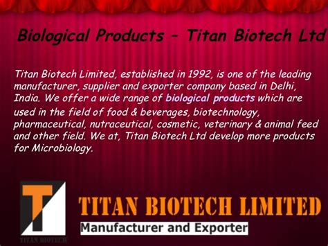 Find Important Types Of Biological Products